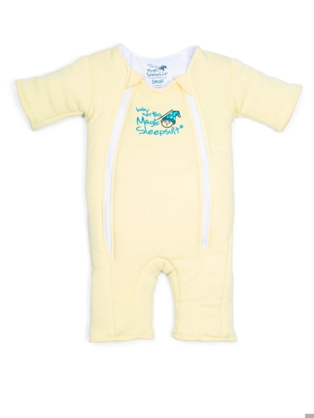 New Baby Merlin Magic Sleepsuit Yellow - Small 3-6 Months